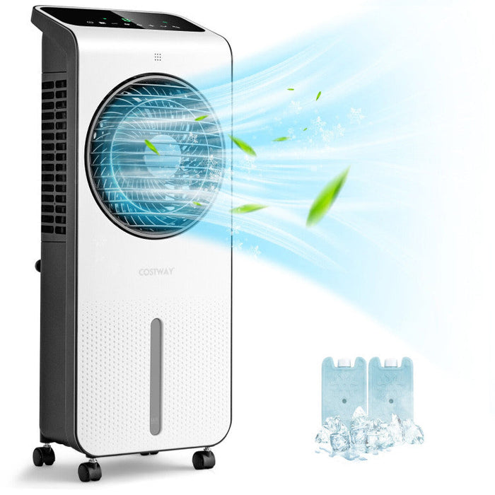 Premium Portable Air Cooler Stand Up Room Cooler Indoor AC Unit Windowless On Wheel