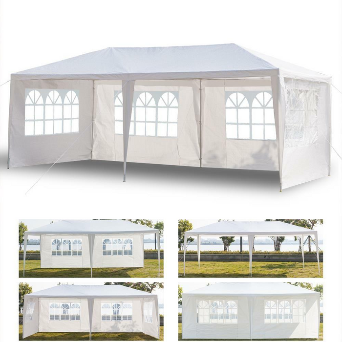 10'x20' Party Tent Outdoor Gazebo Canopy Tent Wedding With 4 Removable Walls 4