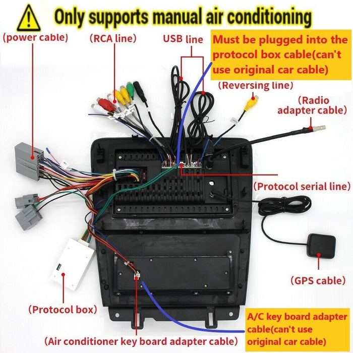 2010-2014 Ford Mustang Android Auto Apple Carplay Car Stereo Radio GPS 2+32G