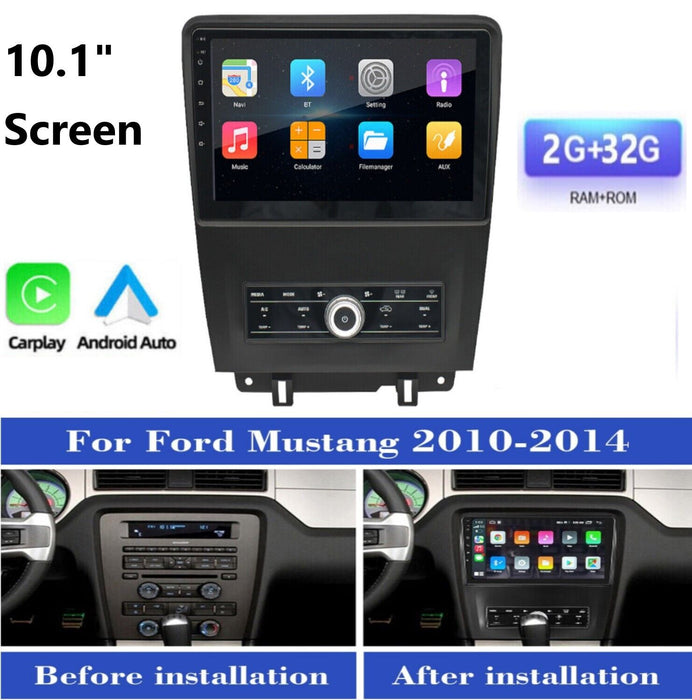 2010-2014 Ford Mustang Android Auto Apple Carplay Car Stereo Radio GPS 2+32G