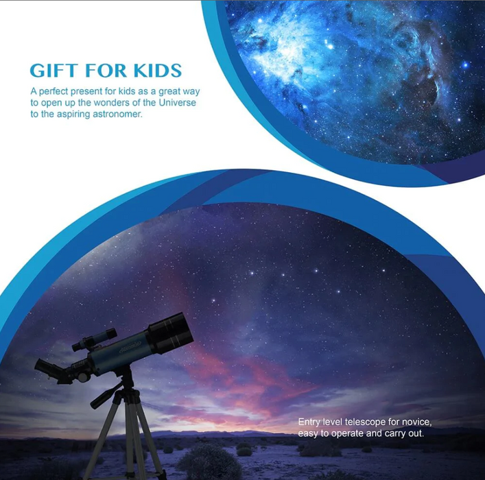 Astronomical Telescope for Kids and Beginners | Refracting Telescope with Tripod