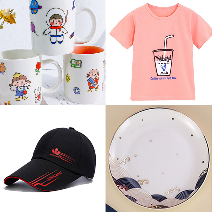 T-Shirt Heat Press Machine Transfer Sublimation Mug Hat Plate